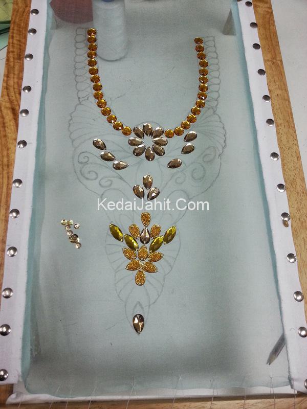 mencuba tambour beading