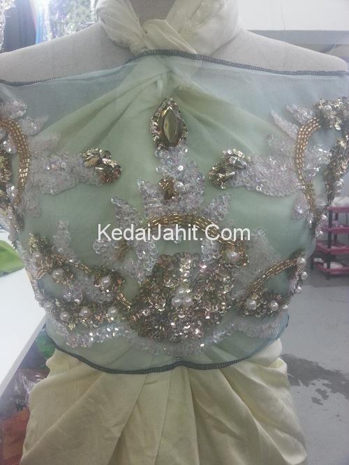 hasil manik yang telah siap dan dibuka